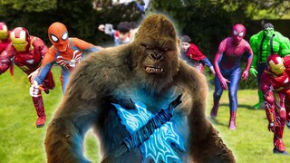 Avengers VS King Kong - Squid Game!