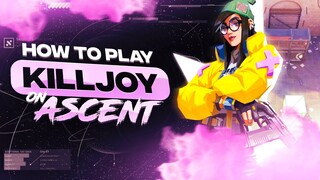 The BEST Killjoy Setups & Guide on Ascent - Valorant Tips & Tricks