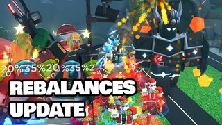 New U-Turn Map Triumph With Nerfed Engineer (TDS UPDATE) | Roblox