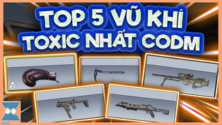 CALL OF DUTY MOBILE VN | TOP 5 VŨ KHÍ TOXIC NHẤT CALL OF DUTY MOBILE | Zieng Gaming