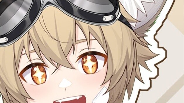 [Live2D model display] The fennec fox boy who doesn't wear his pants properly
