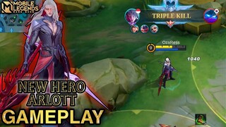 New Hero Arlott Gameplay - Mobile Legends Bang Bang