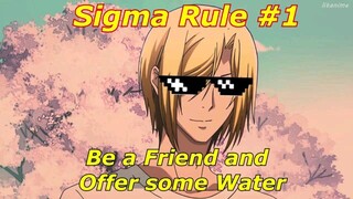 anime sigma rule