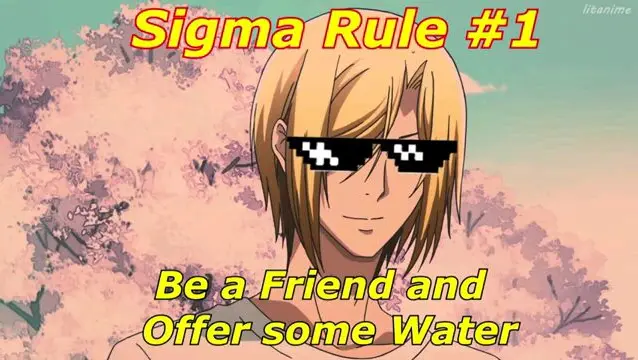 Sigma rule meaning