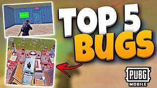 TOP 5 2.4 UPDATE GLITCH PUBG MOBILE TENT BUG / HACK  ENTER SECRET ROOM GLITCH