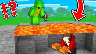 JJ Is Using FAKE Lava to PRANK Mikey (Maizen)