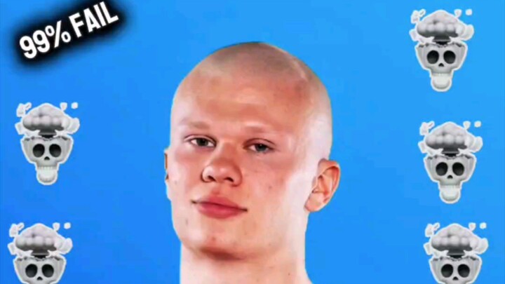 Choose a hairstyle for Haaland. Only 1% can do it.