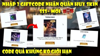 GiftCode Liên Quân | Nhập 3 Giftcode Mới Nhất Nhận Quà Trang Phục Hiếm Cực,Quân Huy Toàn Sever