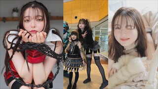Setelah memakai sutra hitam, kenakan sutra putih! [Kamen Rider Gothard 3 Girls] Foto Arisa Sakamaki 