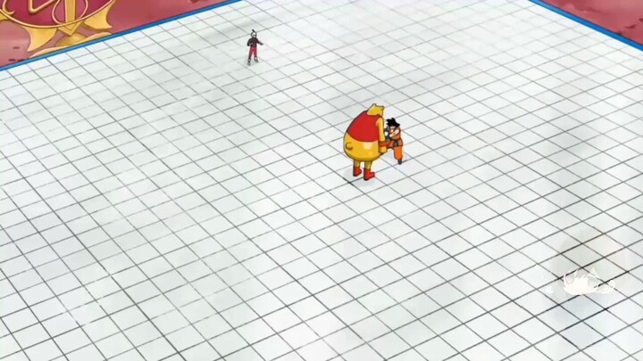 ketika Goku mengunakan otaknya