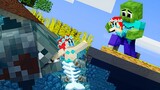 Monster School : Stepmother Hinder Baby Zombie Love Baby Mermaid - Sad Story - Minecraft Animation