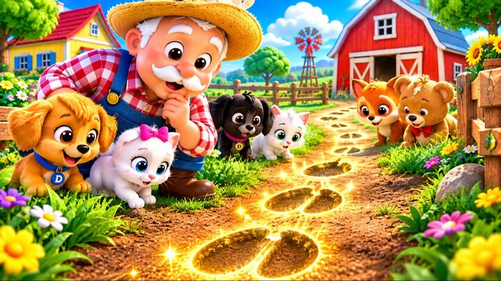 👣😱 QUEM DEIXOU ESSAS PEGADAS NA FAZENDA? 🔎🌾 | MÚSICA INFANTIL DIVERTIDA | TURMINHA DO BARULHO 🎵