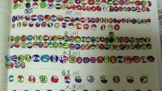 我用签字笔画出了全世界！