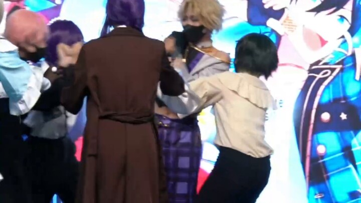 When the soul of burning fist appears with the dance