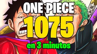 ONE PIECE 1075 en 3 MINUTOS ! | Full Haki Marco
