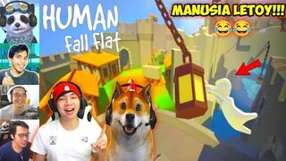 MOMENT NGAKAK GAMER MENJADI MANUSIA LETOY | Human Fall Flat Indonesia