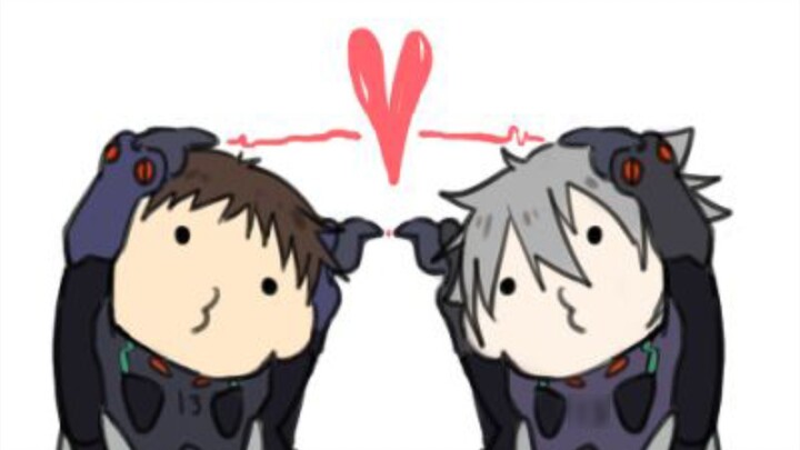 【eva】【Kaoruji】Tokyo homo (some memes of Kaoruji)