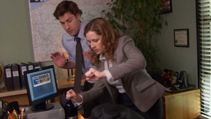 When you've planned a prank in the office