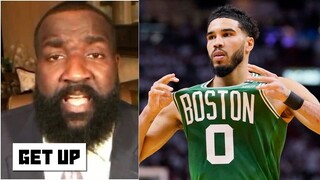 GET UP "Tatum legendary performance in 1st historic NBA Final" Perkins on Boston Celtics vs Warriors