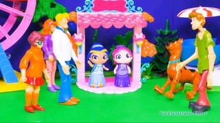 SHIMMER AND SHINE + SCOOBY DOO Niceklodeon Shimmer and Shine Dolls Grant Funny Wishes Toys Video