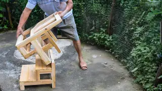 Making A Taishi Chair, "Turn It To Transform It" , Really Useful.
