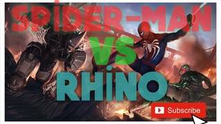 SPİDERMAN VS RHİNO