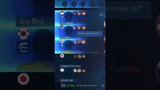 Review player malaysia🇲🇾 #shorts #mobilelegends #tomgrc