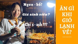 Top các món ăn vặt ngon "khó cưỡng" nhất định phải thử khi gió lạnh về