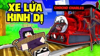 Ruby 24h Thoát Khỏi " QUÁI VẬT XE LỬA KINH DỊ CHOCHO CHARLES " Trong Minecarft