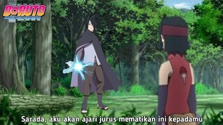 Sasuke melatih Sarada jurus Chidori dan sharingan 3 tomoe, Kekuatan baru anak uchiha di Masa Depan