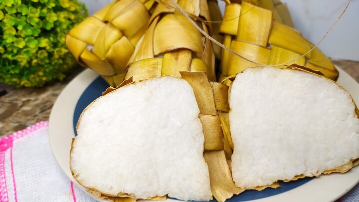 CARA MEMBUAT KETUPAT YANG BENAR RICE COOKER MUDAH DAN HEMAT GAS HASIL MAKSIMAL