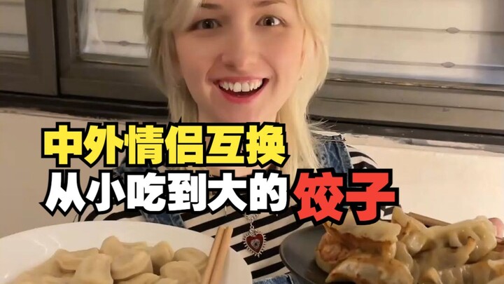 Bạn gái người nước ngoài bảo ở nước ngoài cũng có thói quen gói sủi cảo đón Tết!!