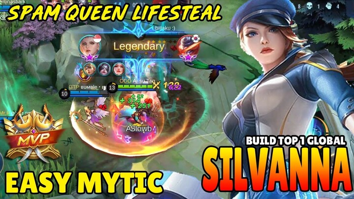 UNDERRATED Silvanna Auto Carry - Silvanna Best Build 2021 - Build Silvanna Tersakit 2021 | MLBB