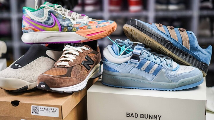【Waktu Unboxing】Video unboxing pertama di tahun 2023! Berbagi 7 pasang sepatu keren! Ada satu pasang