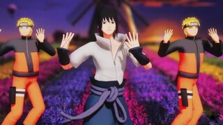 [Adegan minum anggur palsu] Naruto x Kupu-kupu mabuk Sasuke [Naruto MMD]