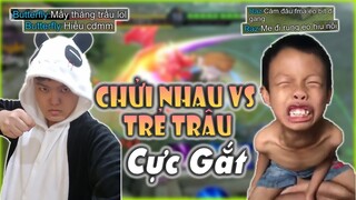 [Liên Quân] Gặp Phải Trẻ Trâu Chửi Ngu - Biến Thành Trẻ Trâu Chửi Tay Đôi - Trận Đấu Lật Kèo Đẹp Mắt