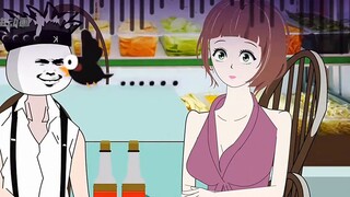 When we were eating dumplings, we actually tasted vinegar which cost a fortune!