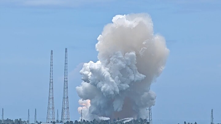 #Understanding Future Tech – Long March 10B Launch Site The sounds at the scene were deafening, with