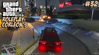MOBIL BOS & KANTOR EXO MAKNEWS DIBAKAR !!!  - GTA 5 ROLEPLAY : THE CORLEON'S (32)