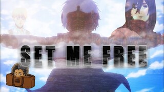 Attack On Titan song | Aizen - Set Me Free