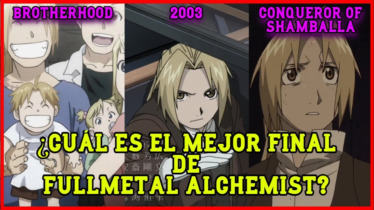 Netflix CANCELA Full Metal Alchemist Y FMA BROTHERHOOD !! - BiliBili