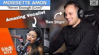 Bass Singer FIRST-TIME REACTION & ANALYSIS - Morissette | Never Enough (LIVE)