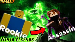 NOOB TO ASSASSIN  Roblox Ninja Legends 6 Hours Nonstop Play