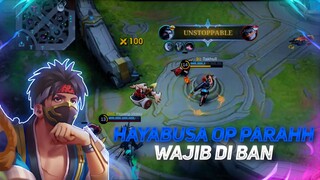 HAYABUSA BEST JUNGLER SAAT INI?🤔