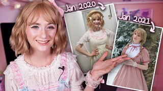 Reacting to My First Year of Lolita Coords | AnyaPanda