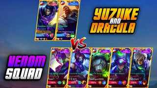 YUZUKE & DRACULA VS 5 VENOM SQUAD!! | WHO WILL WIN?! | (INTENSE MATCH!🔥)