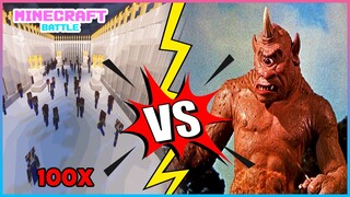 Minecraft:100 Chucky VS Cyclops