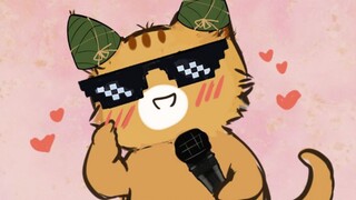 Love you, but it’s a Dragon Boat Festival cat!