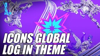 Official Icons Global Championship 2022 Log In theme