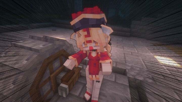 🥵It’s almost Chinese New Year, but I still have to work 🥵 (Minecraft model sharing)